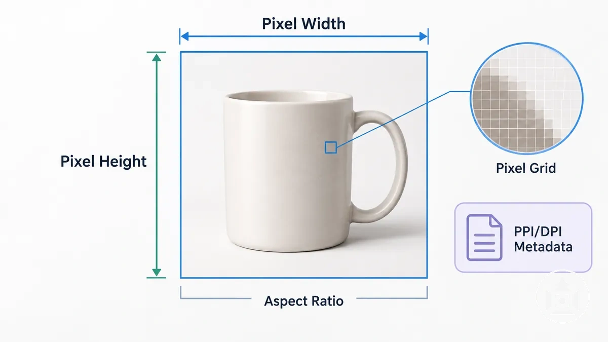 Dimensions en pixels, résolution et rapport d’aspect
