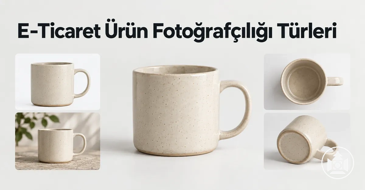 E-ticaret ürün fotoğrafçılığı türleri ve temel ürün çekimlerine örnekler
